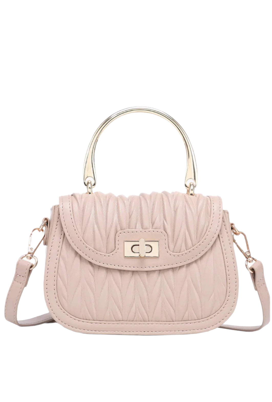 JENNU Seychelles Vegan Textured Satchel