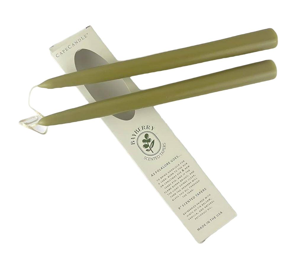 Cape Candle Bayberry Taper Candles