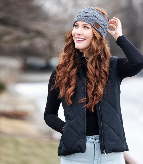 Britt's Knits Plush Lined Headwarmer