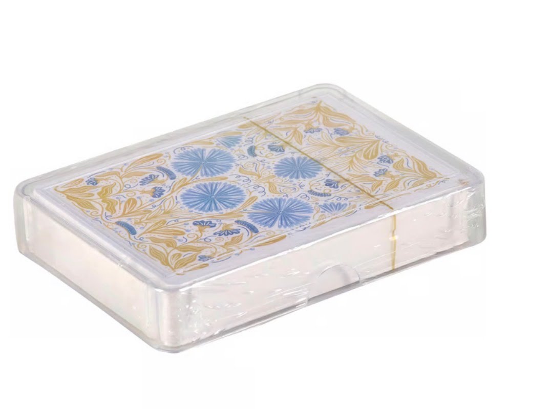 Caterpillar Floral Playing Cards