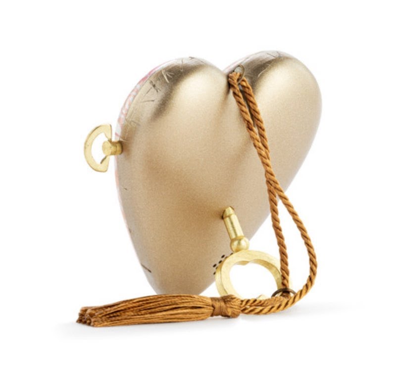 Happily Ever After Musical Art Heart Ornament