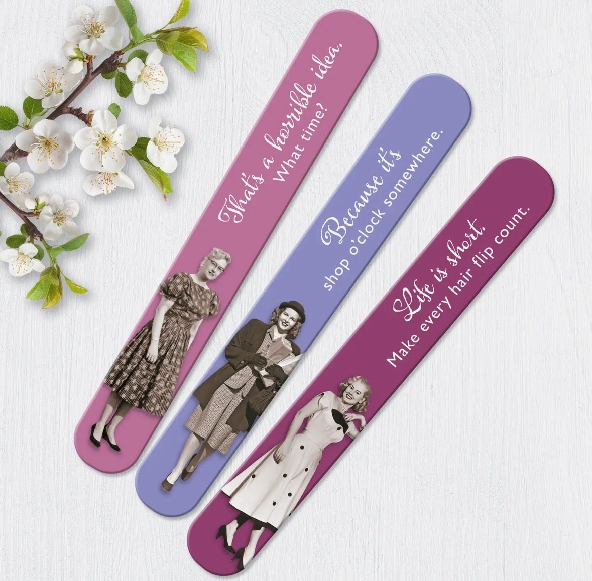 That's A Horrible Idea. What Time? Emery Board Set