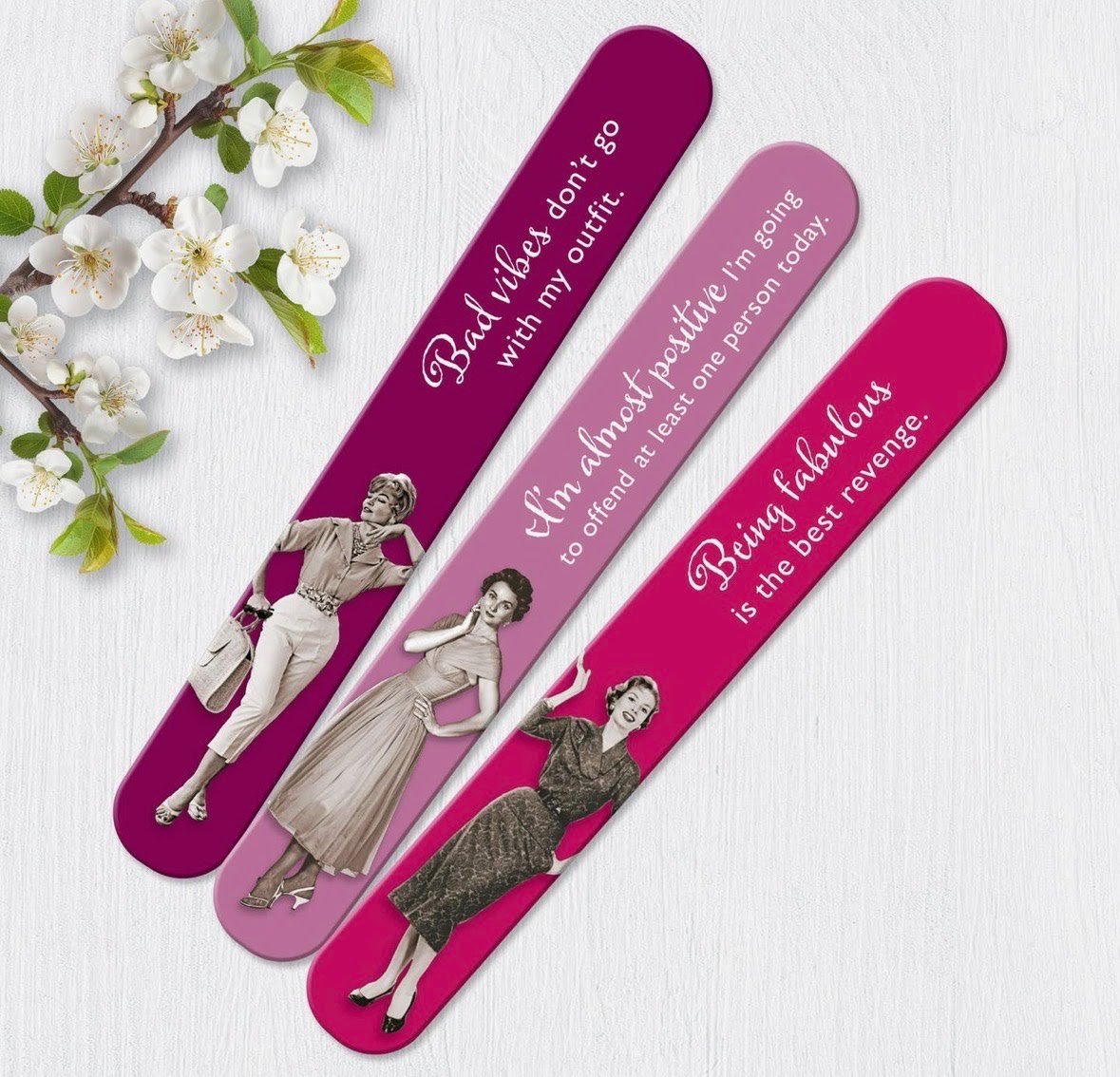 Being Fabulous Is The Best Revenge Emery Board Set