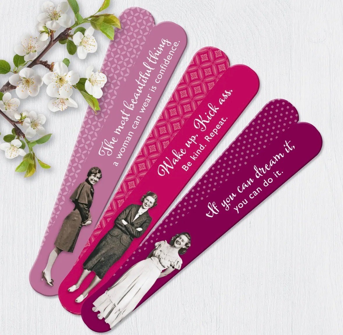 The Most Beautiful Thing A Woman Can Wear Is Confidence Emery Board Set