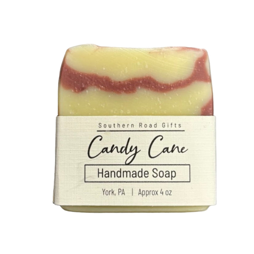Southern Road Gifts Candy Cane Bar Soap