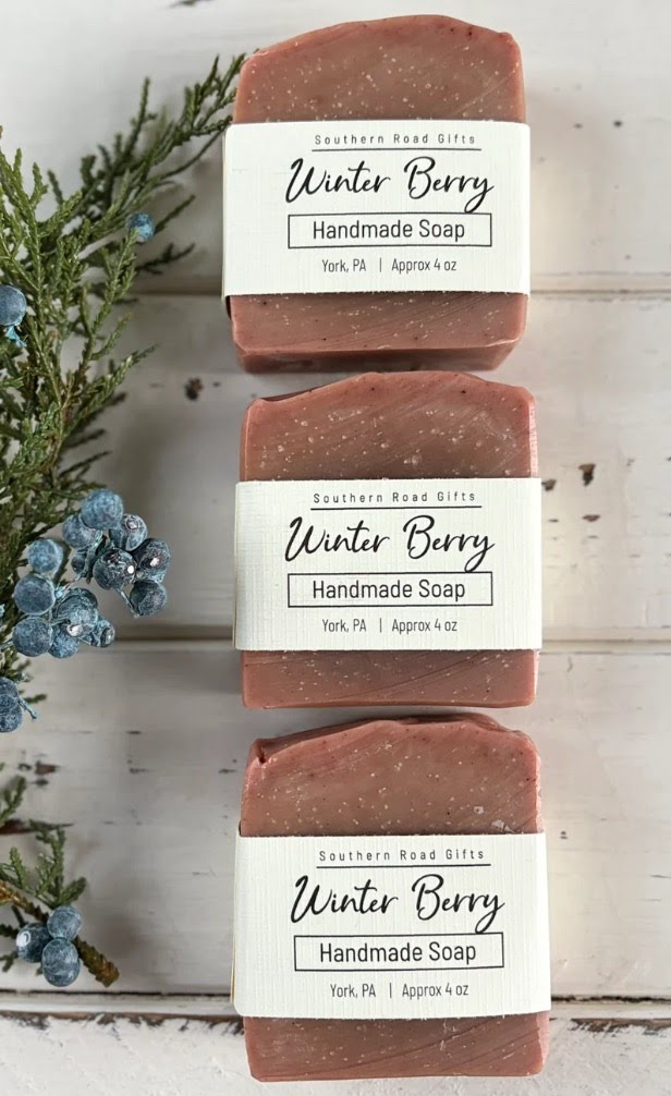 Southern Road Gifts Winter Berry Bar Soap