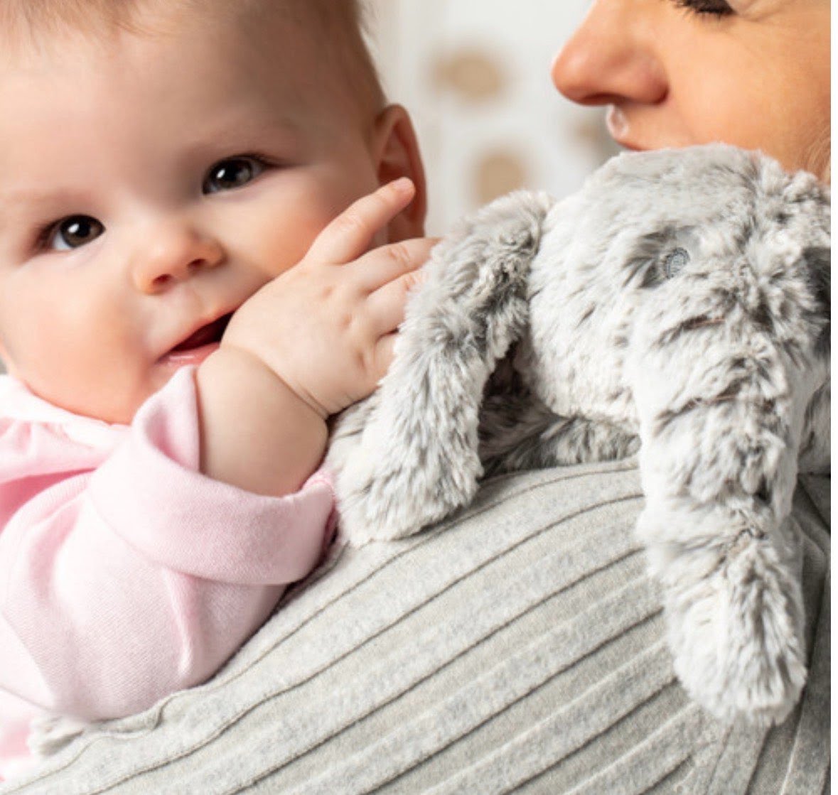 Eliza the Elephant Rattle Blankie