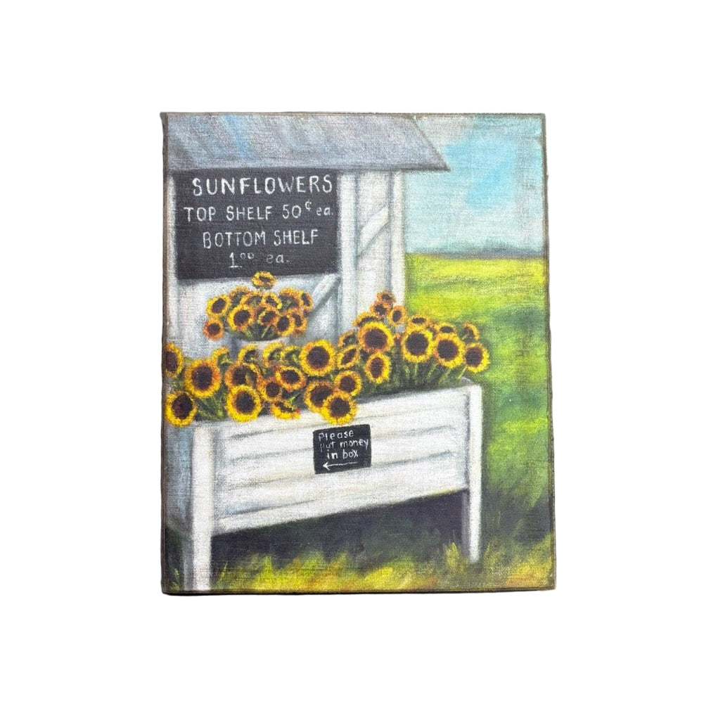 Roadside Sunflower Stand Picture