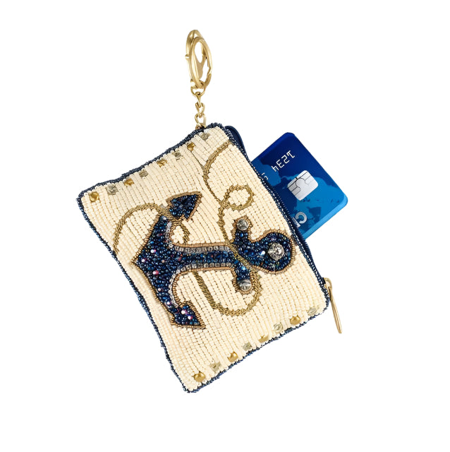 Mary Frances Hooked Up Coin Purse