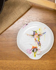 Dean Crouser Hummingbird Stoneware Spoon Rest