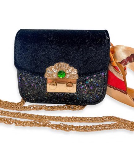 Doe a Dear Mini Jewel Glitter Purse