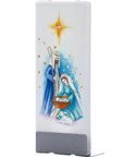 Flatyz Nativity Scene Candle