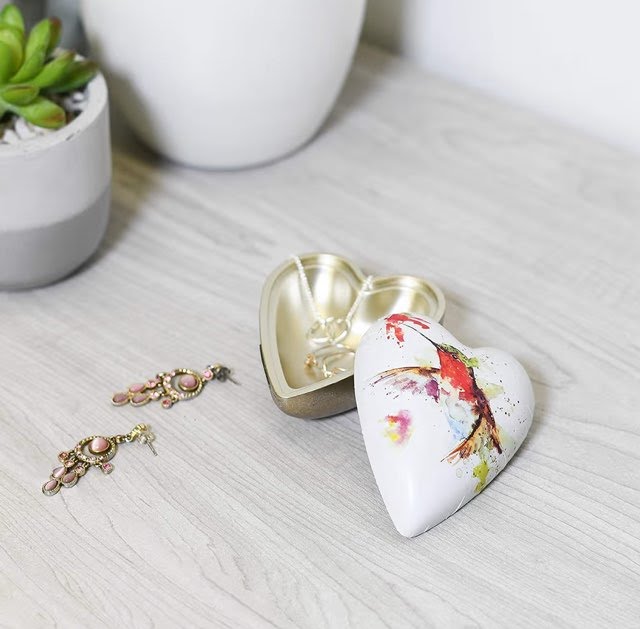 Dean Crouser Hummingbird Trinket Dish