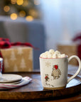 Winnie-the-Pooh and Piglet Christmas Mug