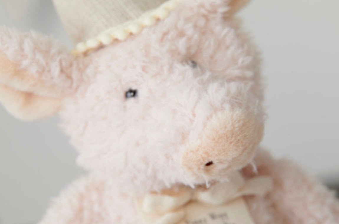 Birthday Pig Stuffed Animal
