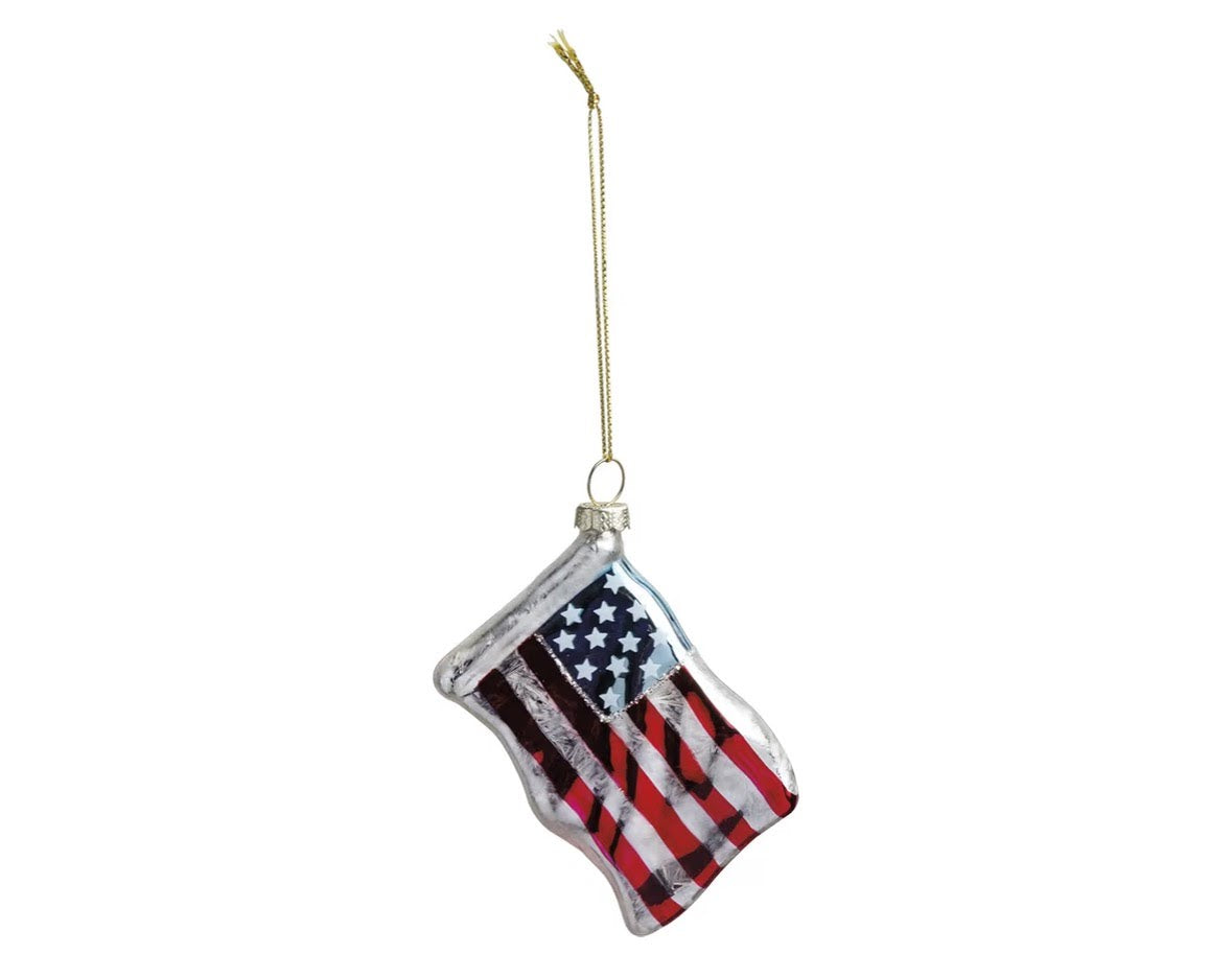 American Flag Ornament