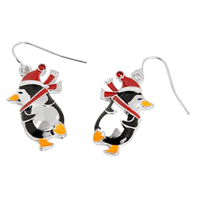 Penguin Earrings