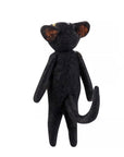 Skeleton Cat Halloween Critter Ornament