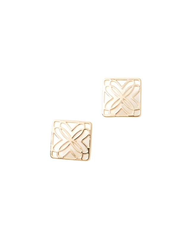 Lilly Pulitzer Lilly Logo Earrings