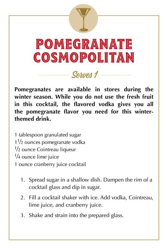 Winter Cheers - Cozy Cold Weather Cocktail and Drink Recipes
