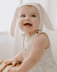 finn + emma Organic Cotton Baby Bunny Ears Bonnet