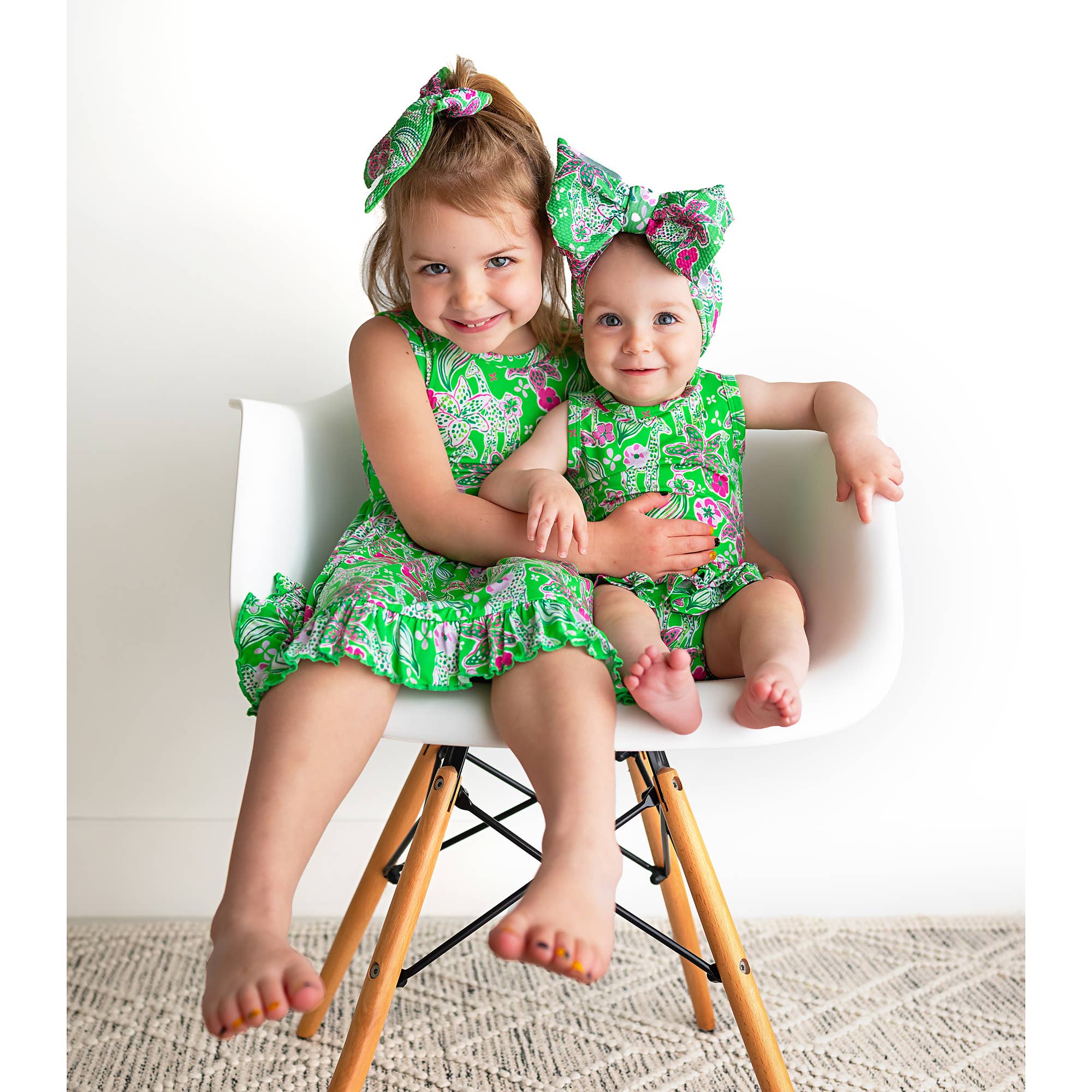 Bamboo Tank Tutu Baby Dress Clothes – Safari