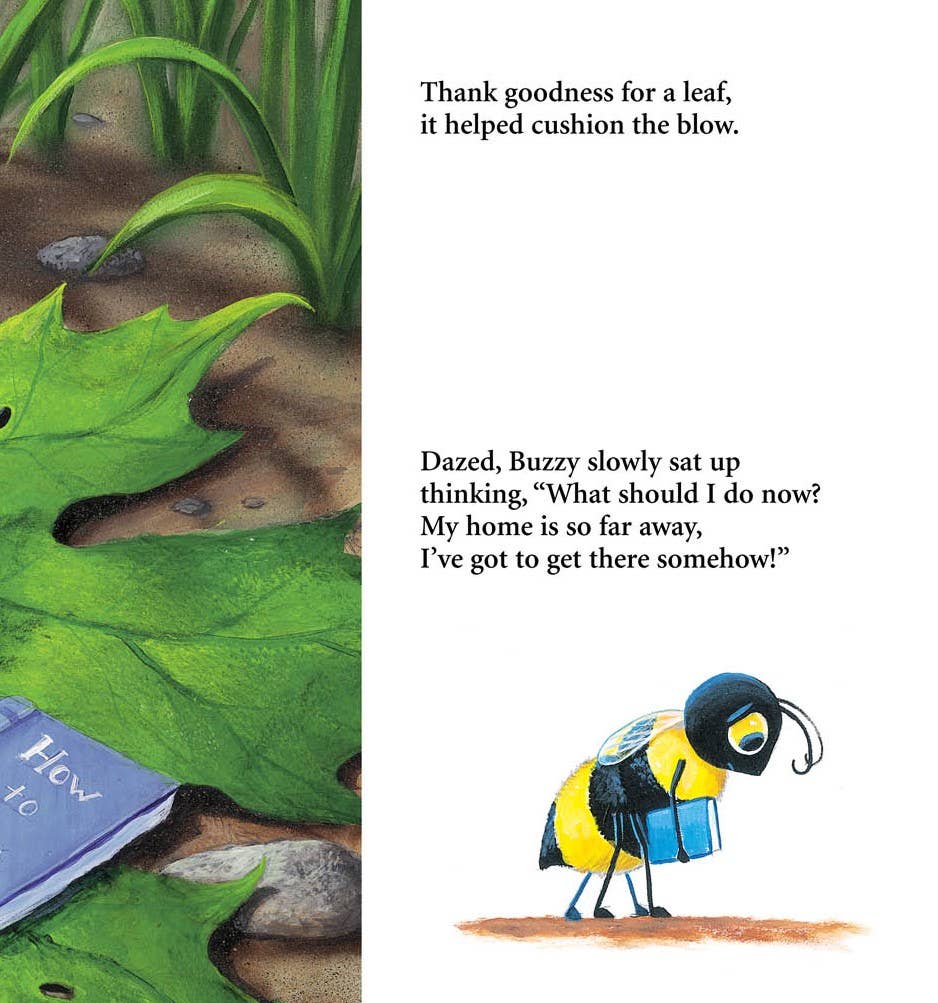 Buzzy the bumblebee picture book