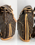 LOUIS VUITTON Bosphore Monogram Canvas Backpack