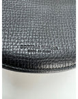 Bottega Veneta Palmellato Calfskin Rounded Black Belt Bag