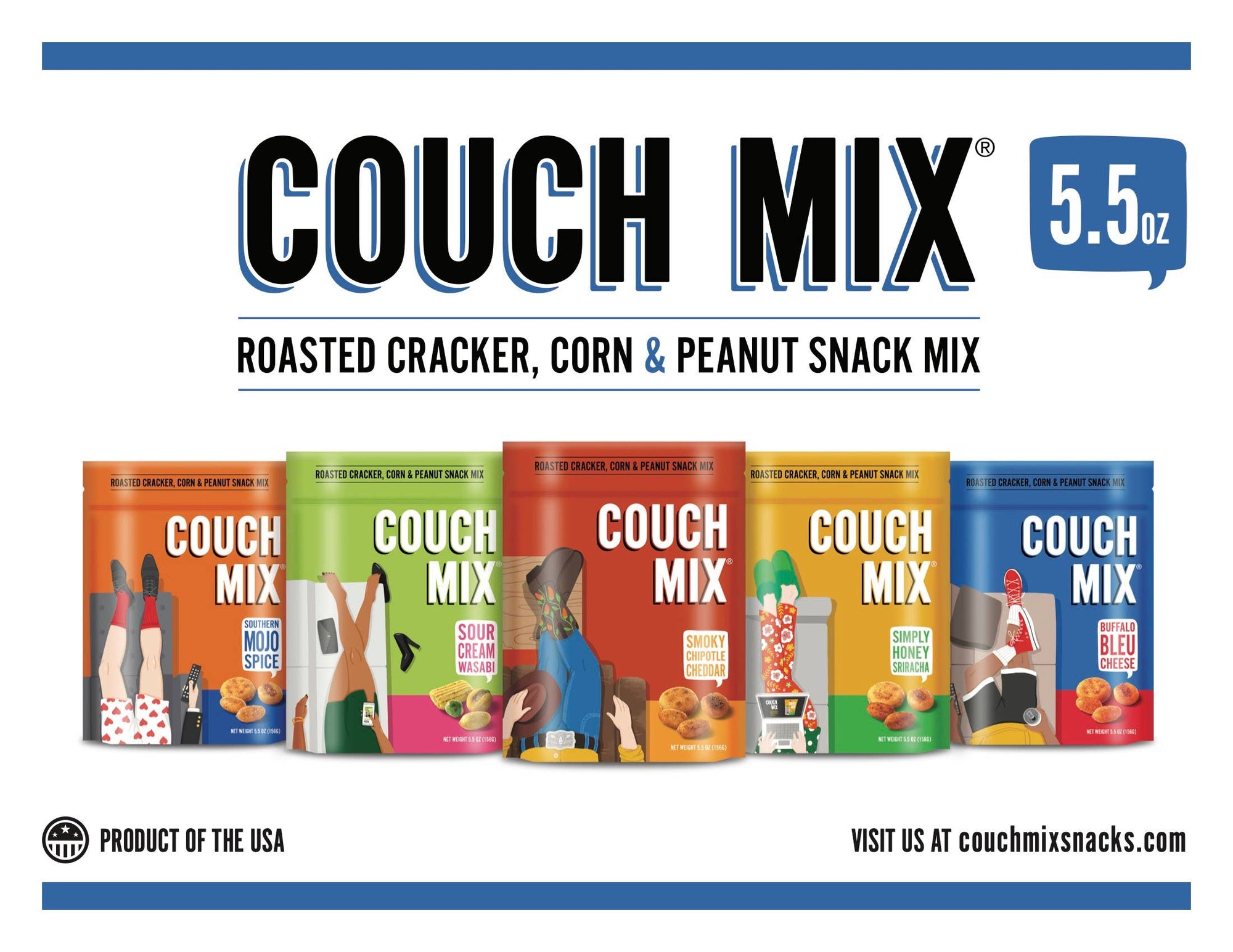 Couch Mix® - Chipotle Cheddar 5.5-oz bag