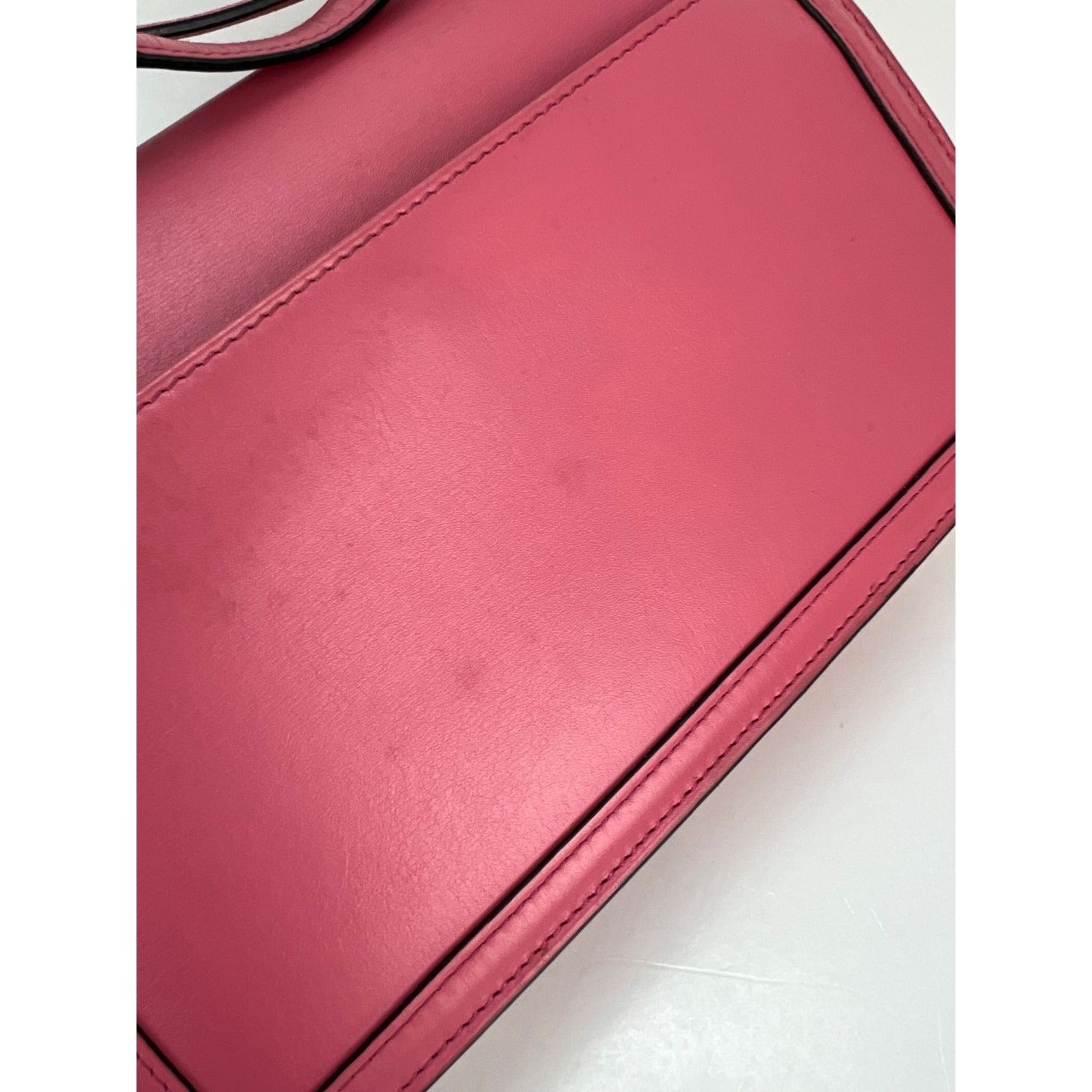 Loewe Medium Barcelona Pink Leather Shoulder Bag