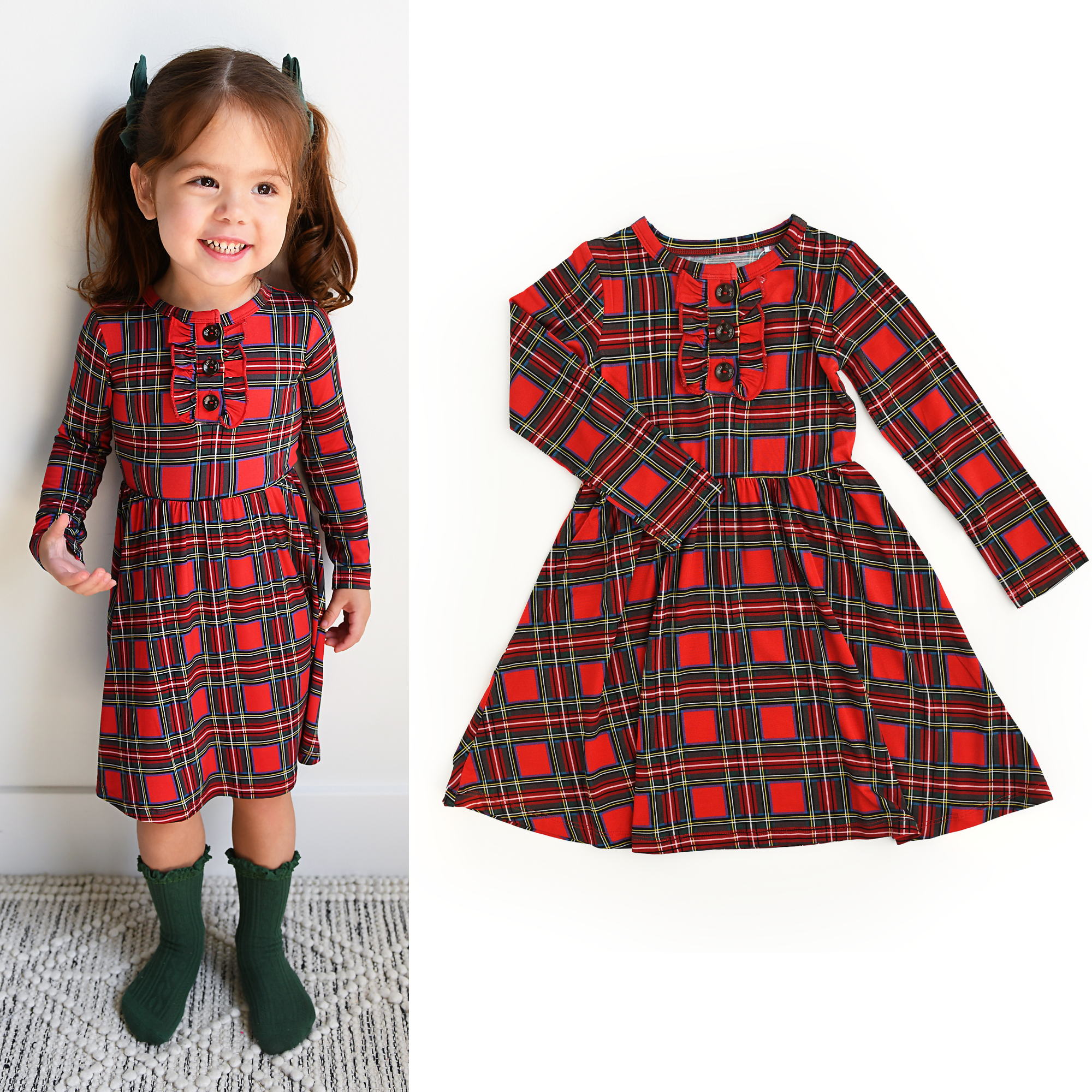 Bamboo Kids Girl Toddler Clothing Tutu Dress Holland