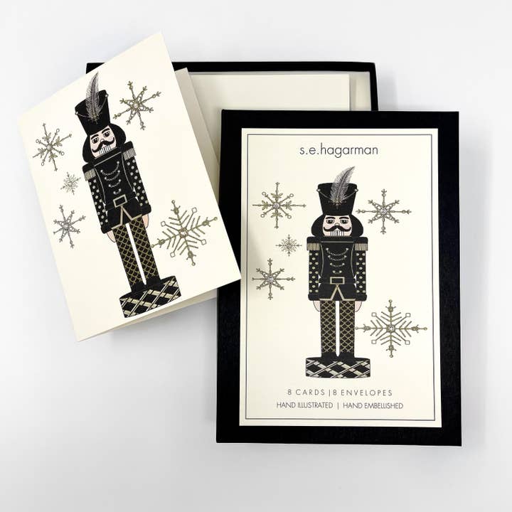 s.e.hagarman The Nutcracker Greeting Card Set