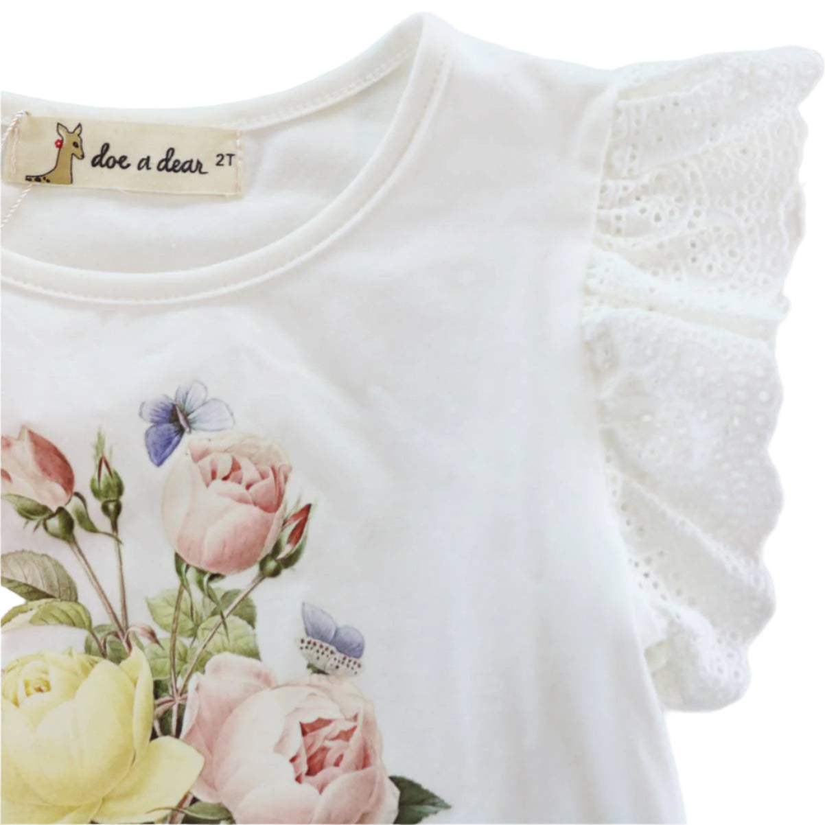 Doe a Dear Floral Bouquet Top