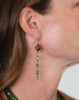 Czech Glass Dangle Earrings