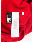 Gucci Womens NY Yankees Wool Red Sweater Pullover