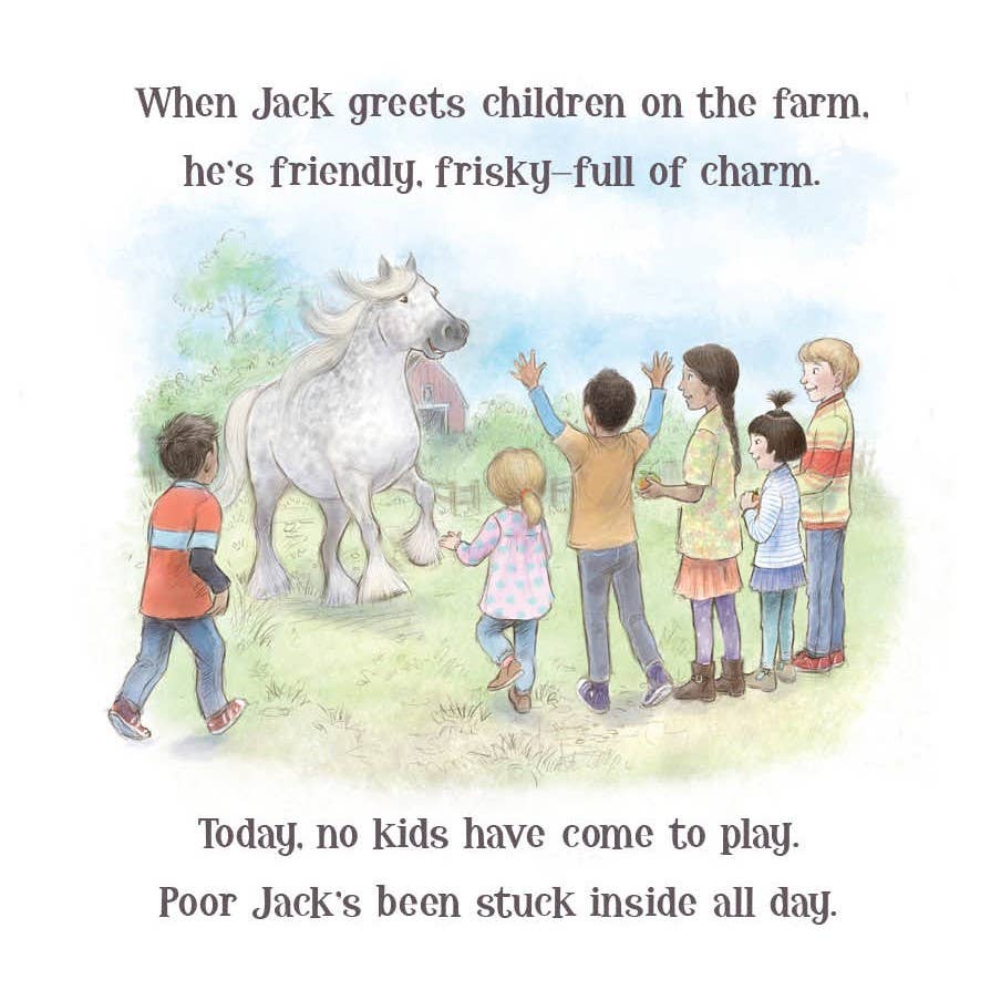 A Horse Named Jack - toddler&#39;s board book