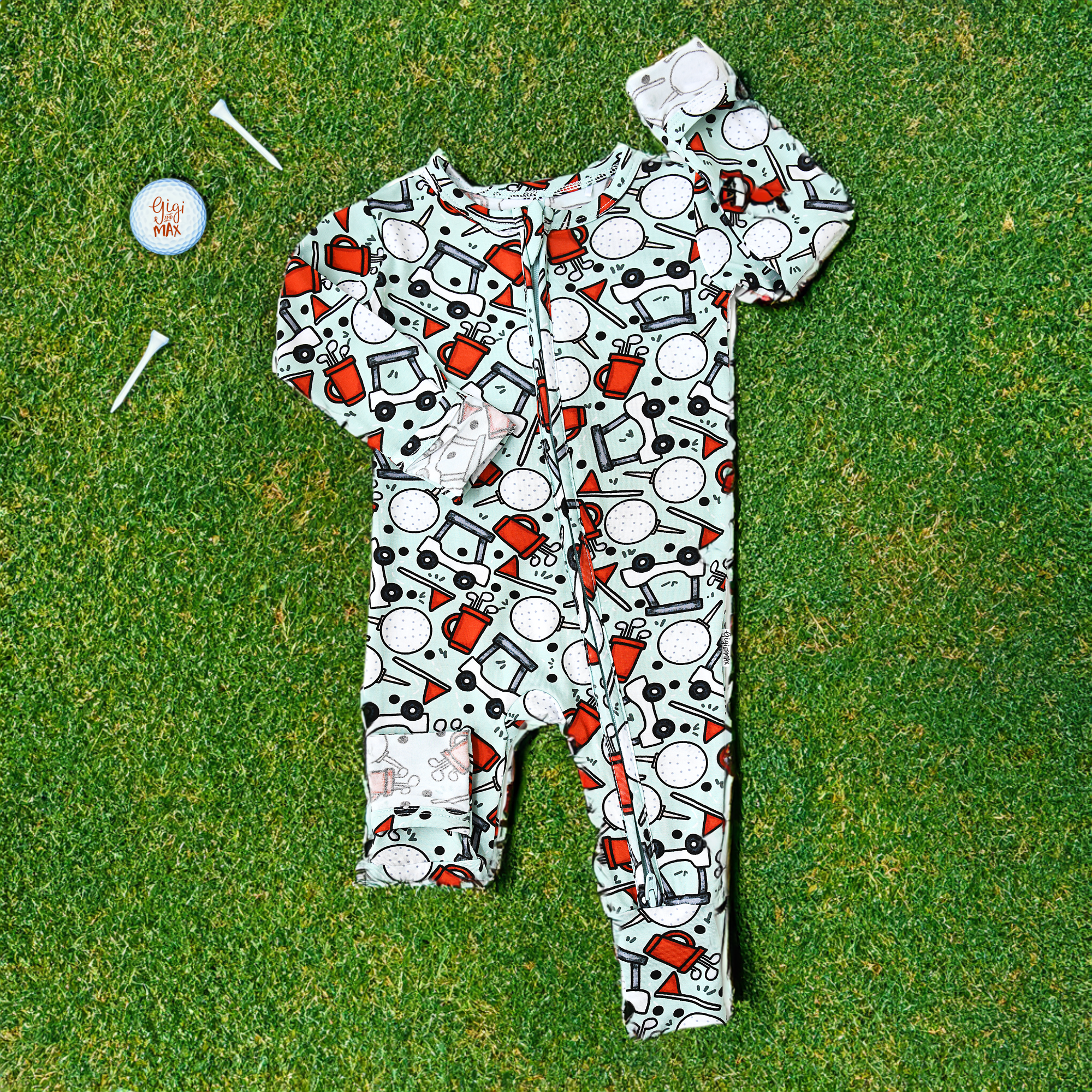 Bamboo Baby Pajama Sleepies Little Baby Zip Caddie