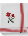 Pointsettia Tea Towel
