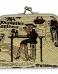 Rendezvous Tapestry Kiss Lock Coin Purse