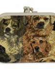 Dogs Tapestry Double Kiss Lock Coin Purse
