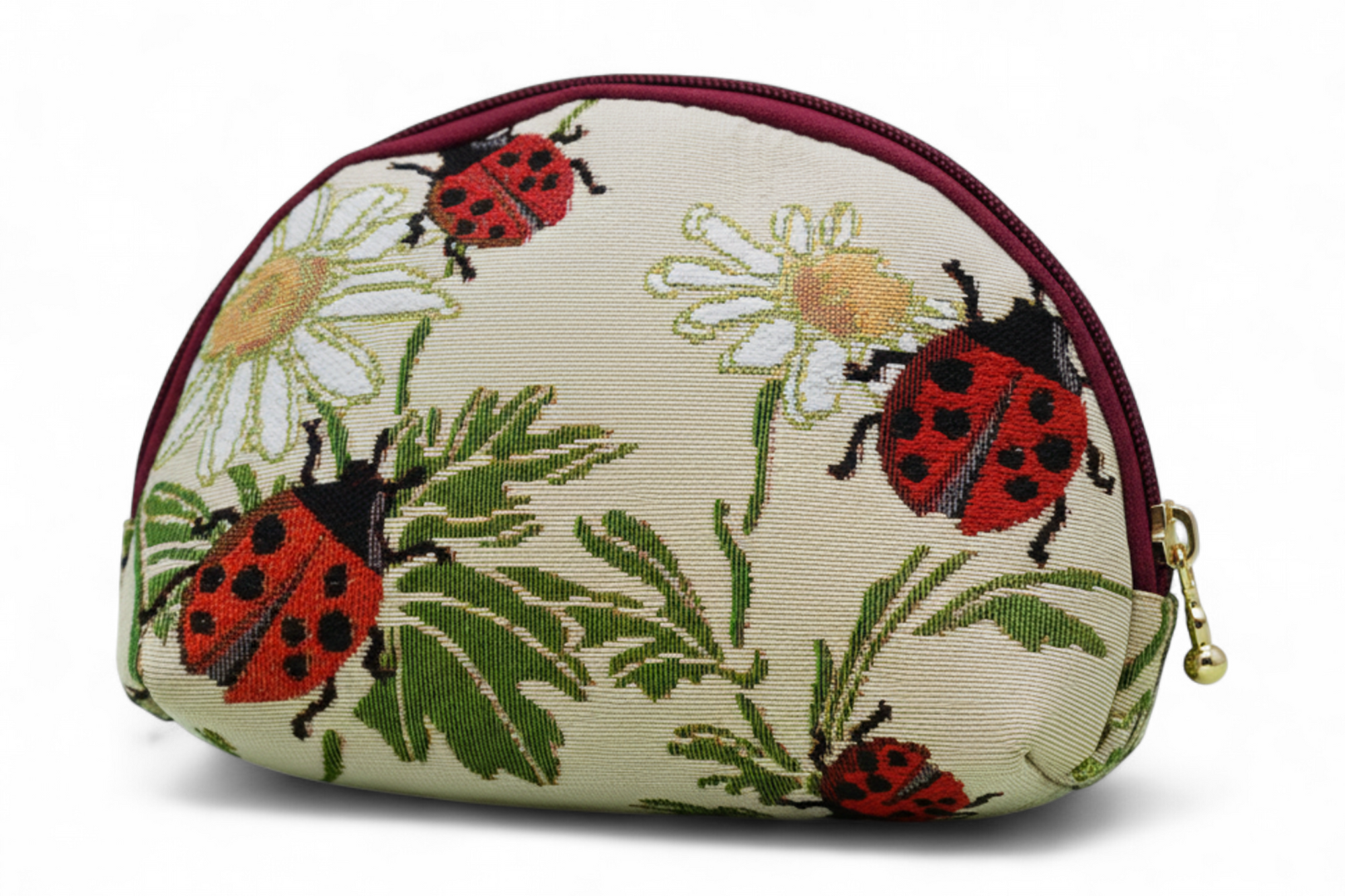 Ladybugs Tapestry Cosmetic Bag