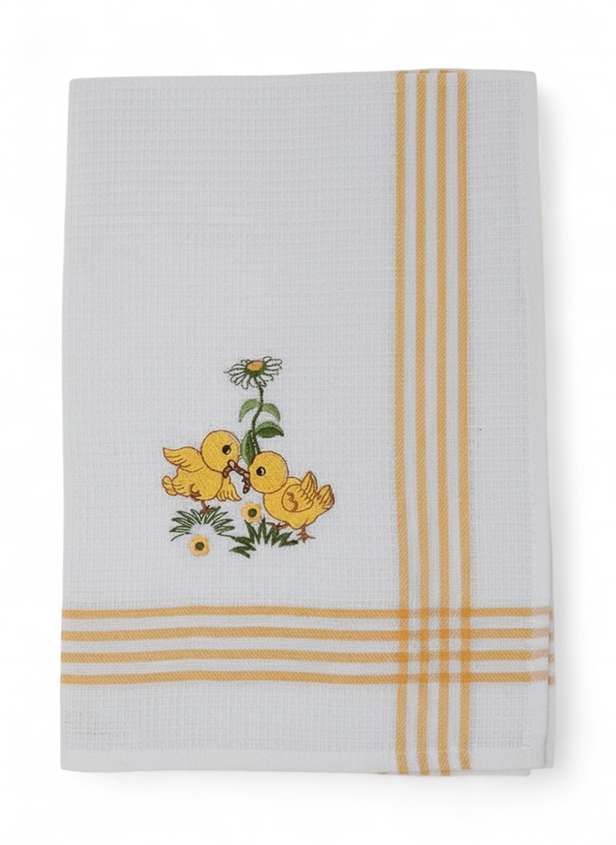 Ducklings Tea Towel
