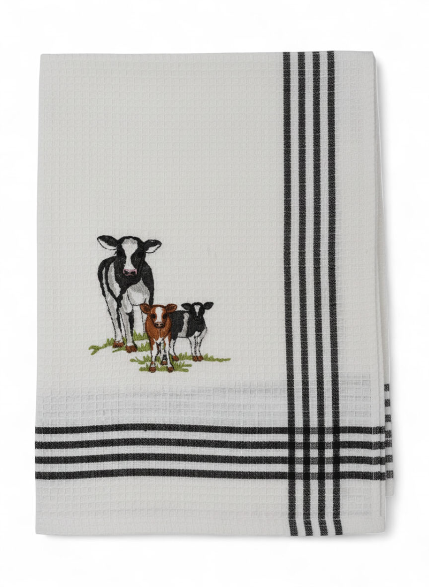Cows Tea Towel