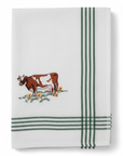Brown Cow Tea Towel
