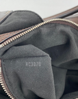 Louis Vuitton Large Mahina Metallic Bronze Leather Shoulder Bag