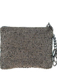 Mary Frances Pink Champagne Beaded Coin Purse/Key Fob