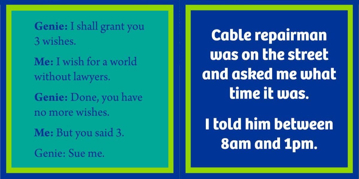 Drinks On Me Napkin - Cable Repairman