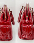 Isabella Fiore Red Patent Leather Hand bag
