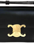 CELINE Claude Triomphe Shoulder Bag